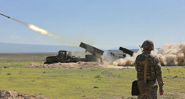 Передовые позиции армянской армии, 08.10.2020. Фото пресс-службы МО Армении Передовые позиции армянской армии, 08.10.2020. Фото пресс-службы МО Армении