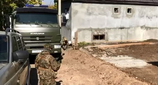 Спецоперация в Грозном. 13 октября 2020 г. Фото: пресс-служба Национального антитеррористического комитета http://nac.gov.ru/ Спецоперация в Грозном. 13 октября 2020 г. Фото: пресс-служба Национального антитеррористического комитета http://nac.gov.ru/