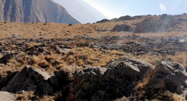 На месте ракетного удара по Нахичевани. Фото: официальный сайт Минобороны Азербайджана https://mod.gov.az/ На месте ракетного удара по Нахичевани. Фото: официальный сайт Минобороны Азербайджана https://mod.gov.az/