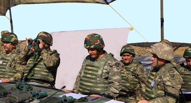 Азербайджанские военные. Сентябрь 2019 года. Фото пресс-службы Миноброны Азербайджанаю https://mod.gov.az Азербайджанские военные. Сентябрь 2019 года. Фото пресс-службы Миноброны Азербайджанаю https://mod.gov.az