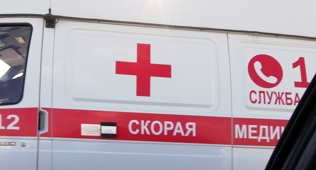 Автомобиль скорой помощи. Фото Нины Тумановой для "Кавказского узла" Автомобиль скорой помощи. Фото Нины Тумановой для "Кавказского узла"