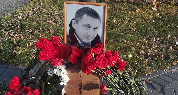 Портрет Романа Гребенюка. Волгоград, 2 ноября 2020 г. Фото Татьяны Филимоновой для "Кавказского узла" Портрет Романа Гребенюка. Волгоград, 2 ноября 2020 г. Фото Татьяны Филимоновой для "Кавказского узла"