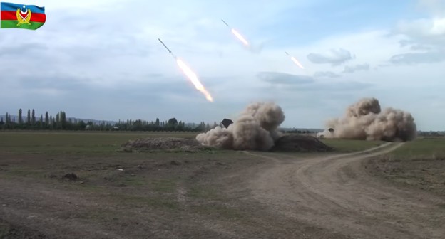 Военные действия у Джебраила, октябрь 2020 года. Стопкадр из видео на Youtube-канале Минобороны Азербайджана https://www.youtube.com/watch?v=t-lN3JF9JKE Военные действия у Джебраила, октябрь 2020 года. Стопкадр из видео на Youtube-канале Минобороны Азербайджана https://www.youtube.com/watch?v=t-lN3JF9JKE