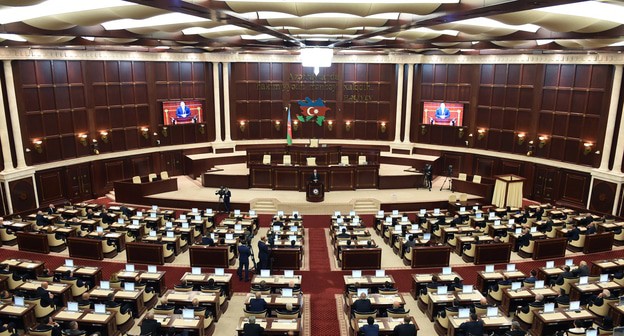 Парламент Азербайджана. Фото President.az Парламент Азербайджана. Фото President.az