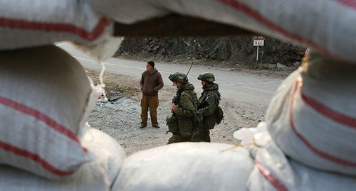 Российские миротворцы. Нагорный Карабах, 15 ноября 2020 г. Фото: REUTERS/Stringer Российские миротворцы. Нагорный Карабах, 15 ноября 2020 г. Фото: REUTERS/Stringer