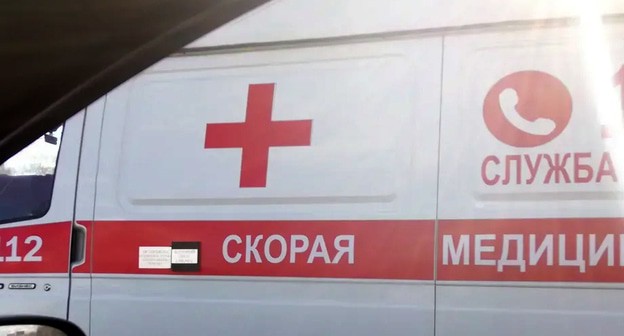 Автомобиль скорой помощи. Фото Нины Тумановой для "Кавказского узла" Автомобиль скорой помощи. Фото Нины Тумановой для "Кавказского узла"