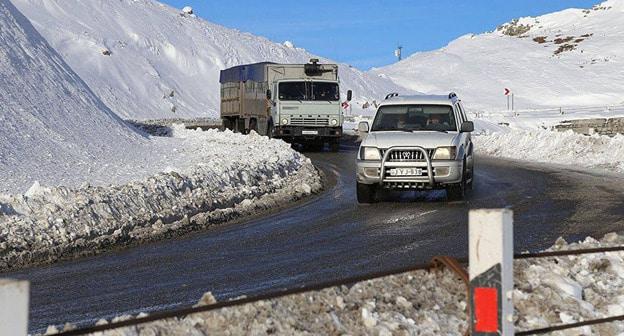 Военно-Грузинская дорога. Фото: © FB / Roads Department of Georgia Военно-Грузинская дорога. Фото: © FB / Roads Department of Georgia