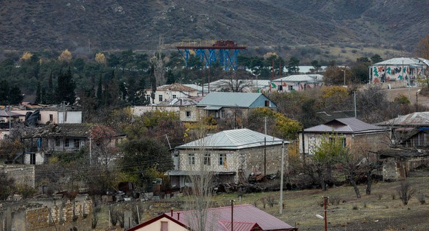 Село Талыш, декабрь 2020. Фото Азиза Каримова для "Кавказского узла". Село Талыш, декабрь 2020. Фото Азиза Каримова для "Кавказского узла".