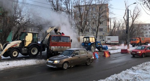 Ликвидация аварии на на тепловой сети в Ростове-на-Дону. Фото пресс-службы администрации Ростова-на-Дону https://rostov-gorod.ru/press_room/news/8891/119685/ Ликвидация аварии на на тепловой сети в Ростове-на-Дону. Фото пресс-службы администрации Ростова-на-Дону https://rostov-gorod.ru/press_room/news/8891/119685/