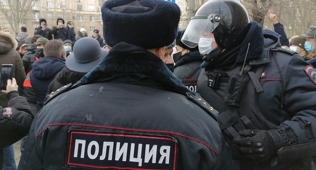Акция в Волгограде 23 января 2021 года. Фото Татьяны Филимоновой. Акция в Волгограде 23 января 2021 года. Фото Татьяны Филимоновой.