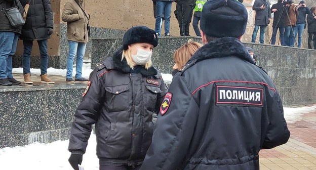 Задержания в Ростове-на-Дону. Фото Константина Волгина для "Кавказского узла" Задержания в Ростове-на-Дону. Фото Константина Волгина для "Кавказского узла"