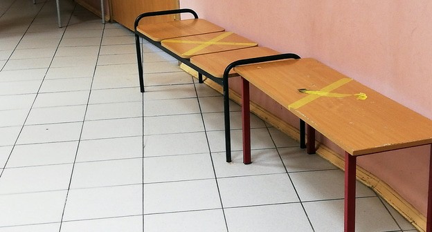 В школьном коридоре. Фото Нины Тумановой для "Кавказского узла" В школьном коридоре. Фото Нины Тумановой для "Кавказского узла"