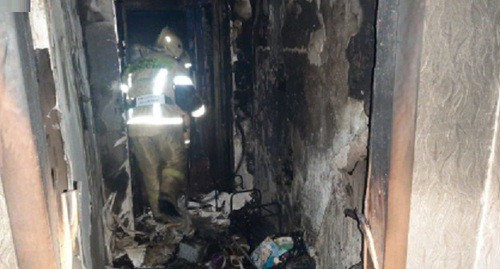 Сгоревшая квартира в Нальчике. Фото: СУ СКР по Кабардино-Балкарии https://kbr.sledcom.ru/news/item/1537331/ Сгоревшая квартира в Нальчике. Фото: СУ СКР по Кабардино-Балкарии https://kbr.sledcom.ru/news/item/1537331/