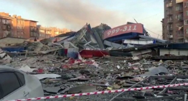 Последствия взрыва во Владикавказе. Фото пресс-службы СКР https://osetia.sledcom.ru/news/item/1539246/ Последствия взрыва во Владикавказе. Фото пресс-службы СКР https://osetia.sledcom.ru/news/item/1539246/