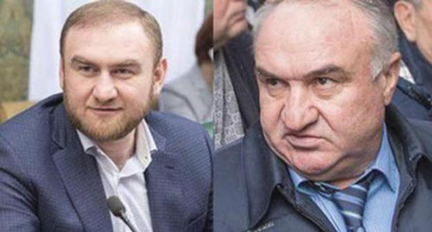 Рауф (слева) и Рауль Арашуковы. Коллаж "Кавказского узла" Фото пресс-службы совета "Ставрополькрайгаза". Рауф (слева) и Рауль Арашуковы. Коллаж "Кавказского узла" Фото пресс-службы совета "Ставрополькрайгаза".