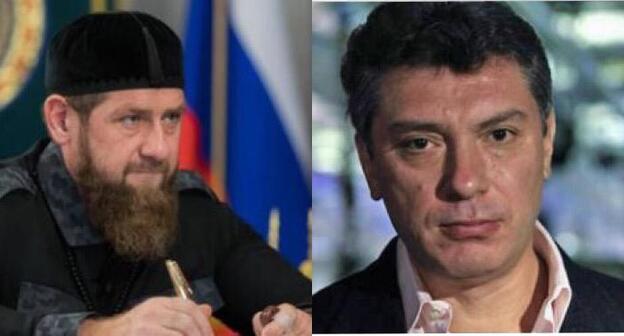 Рамзан Кадыров (слева), Борис Немцов. Коллаж "Кавказского узла" Фото: ПРЕСС-СЛУЖБА ГЛАВЫ ЧЕЧНИ; REUTERS/Grigory Dukor. Рамзан Кадыров (слева), Борис Немцов. Коллаж "Кавказского узла" Фото: ПРЕСС-СЛУЖБА ГЛАВЫ ЧЕЧНИ; REUTERS/Grigory Dukor.