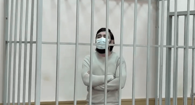 Магомед Манилов. Кадр видео пресс-службы суда t.me/moscowcourts/186 Магомед Манилов. Кадр видео пресс-службы суда t.me/moscowcourts/186