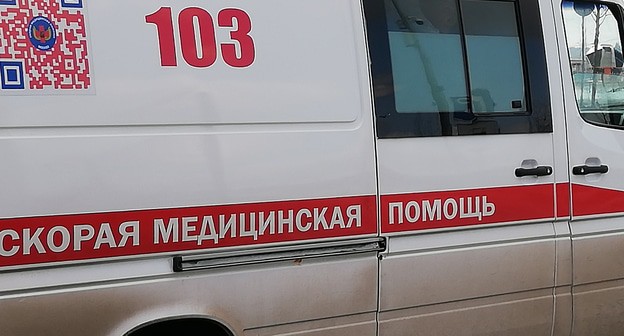 Автомобиль скорой помощи. Фото Нины Тумановой для "Кавказского узла" Автомобиль скорой помощи. Фото Нины Тумановой для "Кавказского узла"