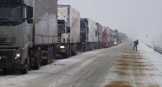 Военно-Грузинская дорога. Фото: пресс-служба МЧС России ГУ по Чеченской Республике https://95.mchs.gov.ru/ Военно-Грузинская дорога. Фото: пресс-служба МЧС России ГУ по Чеченской Республике https://95.mchs.gov.ru/
