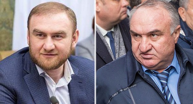 Рауф (слева) и Рауль Арашуковы. Коллаж "Кавказского узла". Фото пресс-службы совета "Ставрополькрайгаза", коллаж "Кавказского узла". Рауф (слева) и Рауль Арашуковы. Коллаж "Кавказского узла". Фото пресс-службы совета "Ставрополькрайгаза", коллаж "Кавказского узла".