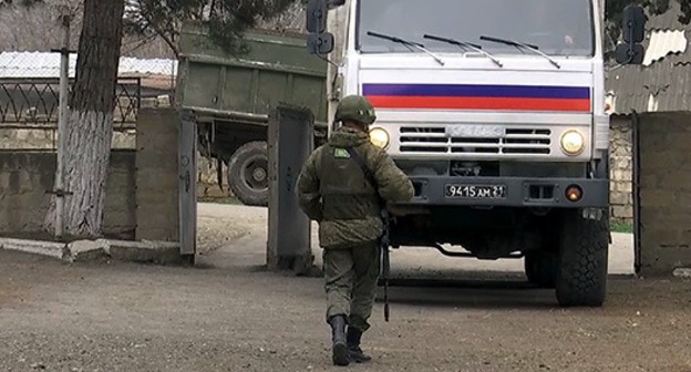 Пост миротворческого контингента в нагорном Карабахе. Фото пресс-службы МО России Пост миротворческого контингента в нагорном Карабахе. Фото пресс-службы МО России