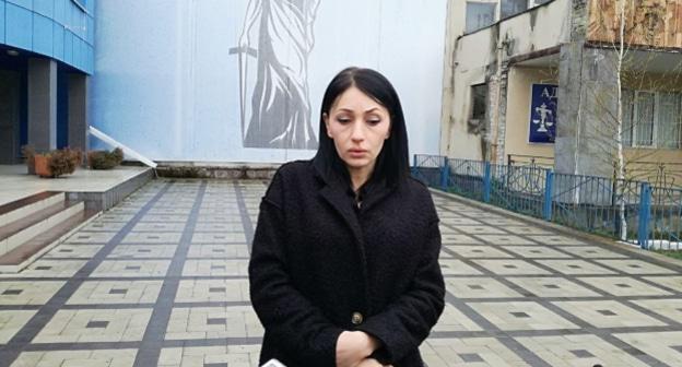 Вдова Владимира Цкаева Земфира. Фото: Эмма Марзоева для "Кавказского узла". Вдова Владимира Цкаева Земфира. Фото: Эмма Марзоева для "Кавказского узла".