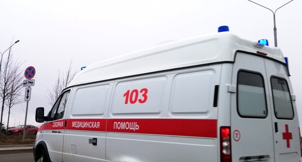 Автомобиль скорой помощи. Фото Нины Тумановой для "Кавказского узла" Автомобиль скорой помощи. Фото Нины Тумановой для "Кавказского узла"
