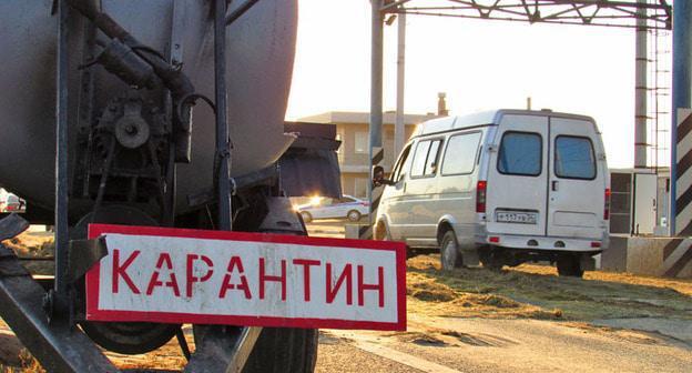 Карантинный пункт, июнь 2019 года. Фото Вячеслава Ященко для "Кавказского узла" Карантинный пункт, июнь 2019 года. Фото Вячеслава Ященко для "Кавказского узла"
