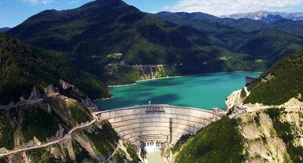 Ингурская ГЭС. Фото: Inguri Dam https://ru.wikipedia.org/ Ингурская ГЭС. Фото: Inguri Dam https://ru.wikipedia.org/
