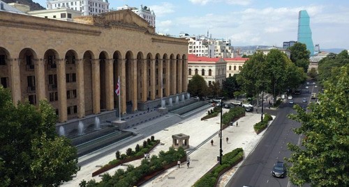Здание парламента Грузии. Фото пресс-службы парламента Грузии
Здание парламента Грузии. Фото пресс-службы парламента Грузии