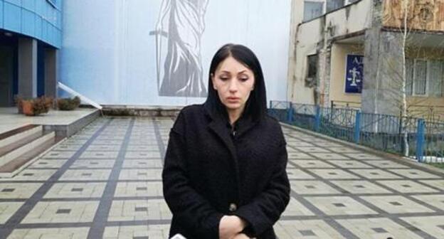 Вдова Владимира Цкаева Земфира. Фото: Эмма Марзоева для "Кавказского узла". Вдова Владимира Цкаева Земфира. Фото: Эмма Марзоева для "Кавказского узла".