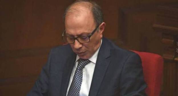 Экс-глава МИД Армении Ара Айвазян. Кадр видео http://www.parliament.am/?lang=rus
Экс-глава МИД Армении Ара Айвазян. Кадр видео http://www.parliament.am/?lang=rus