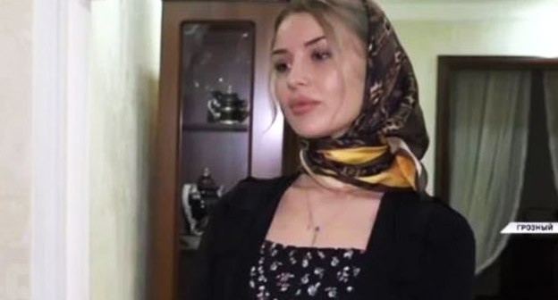 Халимат Тарамова. Скриншот Instagram.com/Grozny.tv Халимат Тарамова. Скриншот Instagram.com/Grozny.tv