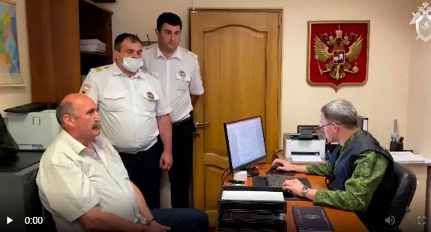 Допрос Вартана Кочьяна. Кадр видео управления СКР по Краснодарскому краю https://kuban.sledcom.ru/news/item/1581657/ Допрос Вартана Кочьяна. Кадр видео управления СКР по Краснодарскому краю https://kuban.sledcom.ru/news/item/1581657/
