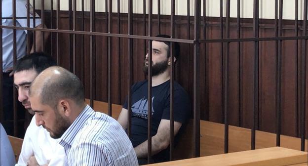 Абдулмумин Гаджиев в суде. Махачкала, 16 июня 2019 года. Фото Патимат Махмудовой для "Кавказского узла" Абдулмумин Гаджиев в суде. Махачкала, 16 июня 2019 года. Фото Патимат Махмудовой для "Кавказского узла"