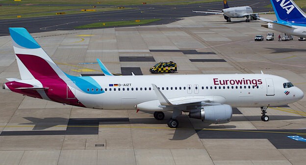 аэробус Eurowings. Фото пресс-службы авиакомпании https://www.eurowings.com/us.html аэробус Eurowings. Фото пресс-службы авиакомпании https://www.eurowings.com/us.html
