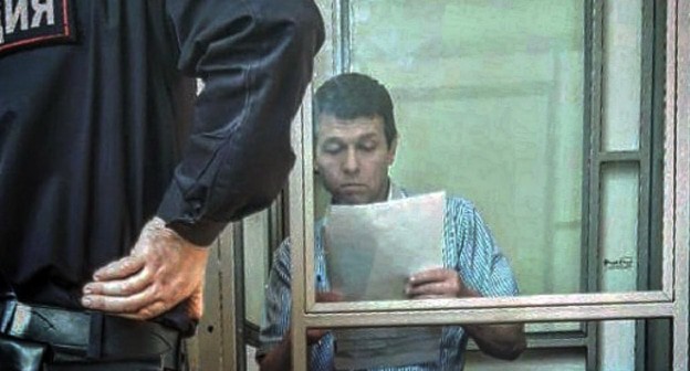 Александр Парков в зале суда. Фото Константина Волгина для "Кавказского узла"
Александр Парков в зале суда. Фото Константина Волгина для "Кавказского узла"