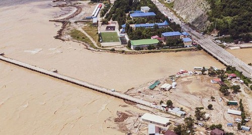 Наводнение в Туапсинском районе 05.07.2021. Фото из инстаграма газеты «Туапсинские вести», instagram.com/tuapse.vesti/
