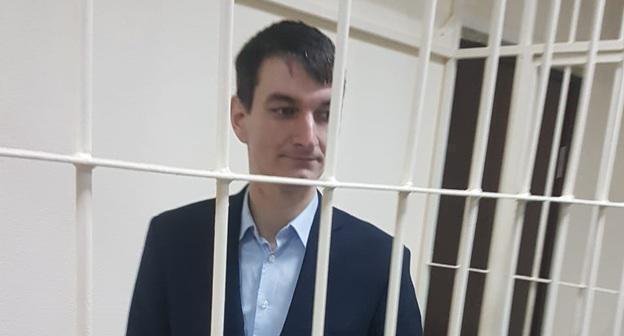 Александр Валов в суде. Сочи, 23 ноября 2018 года. Фото Светланы Кравченко для "Кавказского узла" Александр Валов в суде. Сочи, 23 ноября 2018 года. Фото Светланы Кравченко для "Кавказского узла"