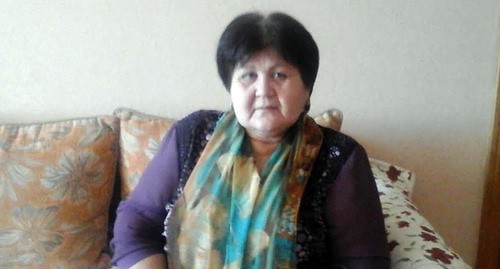 Муслимат Тохтаулова, 28 февраля 2016 года, фото Аси Капаевой для "Кавказского узла" Муслимат Тохтаулова, 28 февраля 2016 года, фото Аси Капаевой для "Кавказского узла"