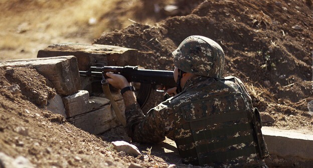 Армянский военнослужащий. Фото пресс-службы МО Армении https://mil.am/hy/news/8733 Армянский военнослужащий. Фото пресс-службы МО Армении https://mil.am/hy/news/8733