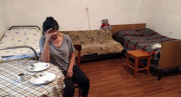 Жительница города Гадрут Маргарита Саакян. Нагорный Карабах, Степанакерт. 14 августа 2021 год. Фото Алвард Григорян для "Кавказского узла" Жительница города Гадрут Маргарита Саакян. Нагорный Карабах, Степанакерт. 14 августа 2021 год. Фото Алвард Григорян для "Кавказского узла"