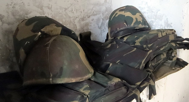 Военная экипировка. Фото Алвард Григорян для "Кавказского узла" Военная экипировка. Фото Алвард Григорян для "Кавказского узла"