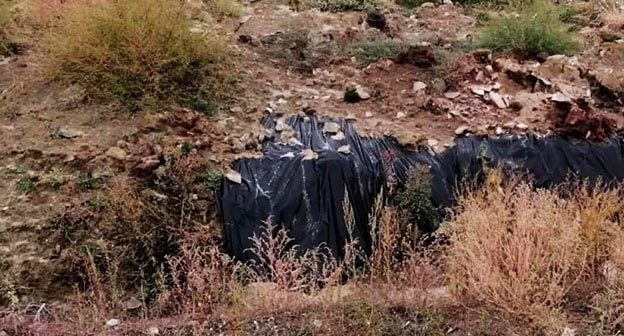 Свалка в Волгоградской области. Фото: УФСБ России по Волгоградской области Свалка в Волгоградской области. Фото: УФСБ России по Волгоградской области
