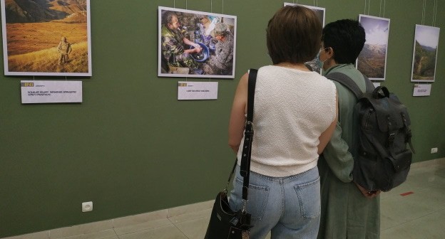 Жители Армении на выставке. Фото Армине Мартиросян для "Кавказского узла" Жители Армении на выставке. Фото Армине Мартиросян для "Кавказского узла"