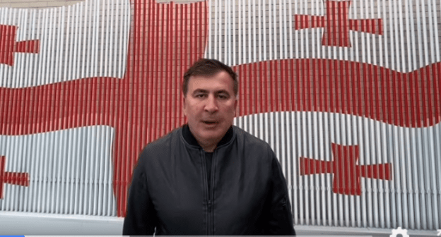 Стоп-кадр видео, опубликованного на странице Михаила Саакашвили в Facebook 27.09.21, https://fb.watch/8jaaOTeSGP/ Стоп-кадр видео, опубликованного на странице Михаила Саакашвили в Facebook 27.09.21, https://fb.watch/8jaaOTeSGP/