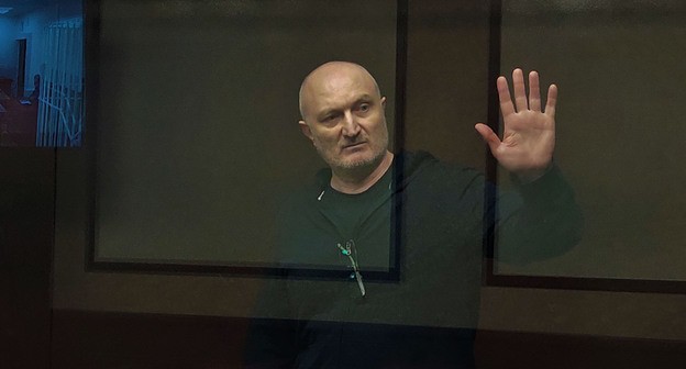 Аслан Гагиев в зале суда. Фото Константина Волгина для "Кавказского узла" Аслан Гагиев в зале суда. Фото Константина Волгина для "Кавказского узла"