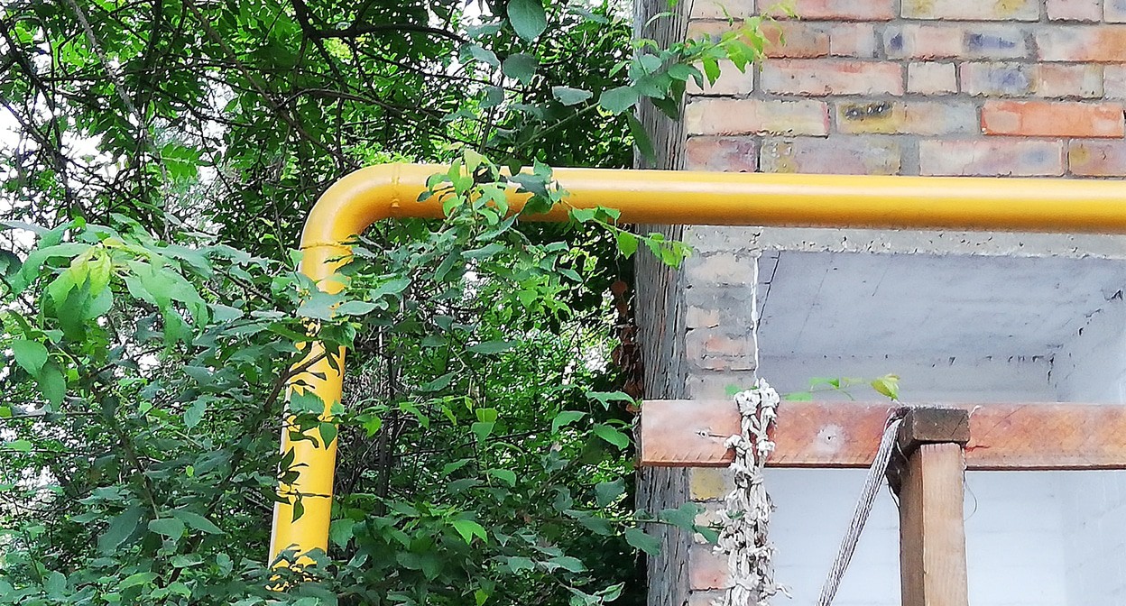Труба распределения газа. Фото Нины Тумановой для "Кавказского узла" Труба распределения газа. Фото Нины Тумановой для "Кавказского узла"