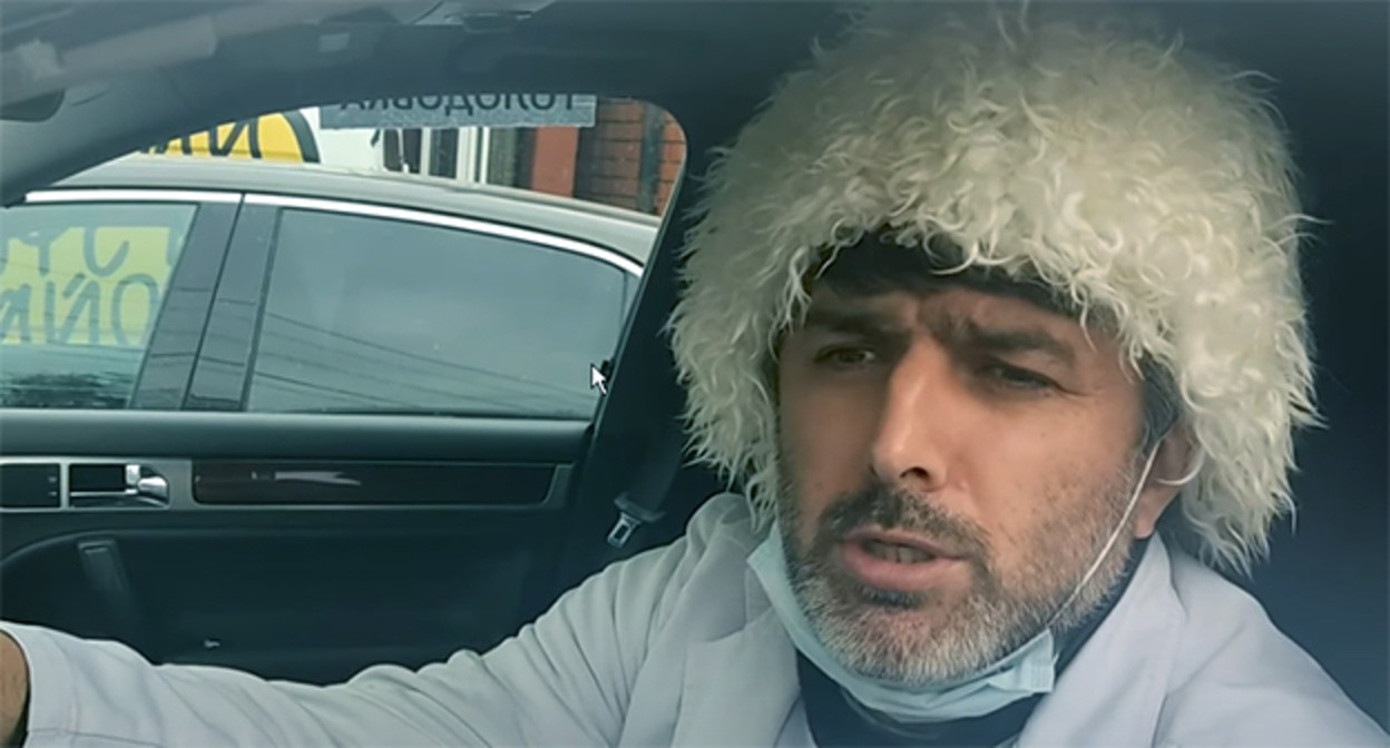 Салим Халитов. Скриншот видео "Кавказского узла" https://www.youtube.com/watch?v=7DN_5FlG3-w Салим Халитов. Скриншот видео "Кавказского узла" https://www.youtube.com/watch?v=7DN_5FlG3-w