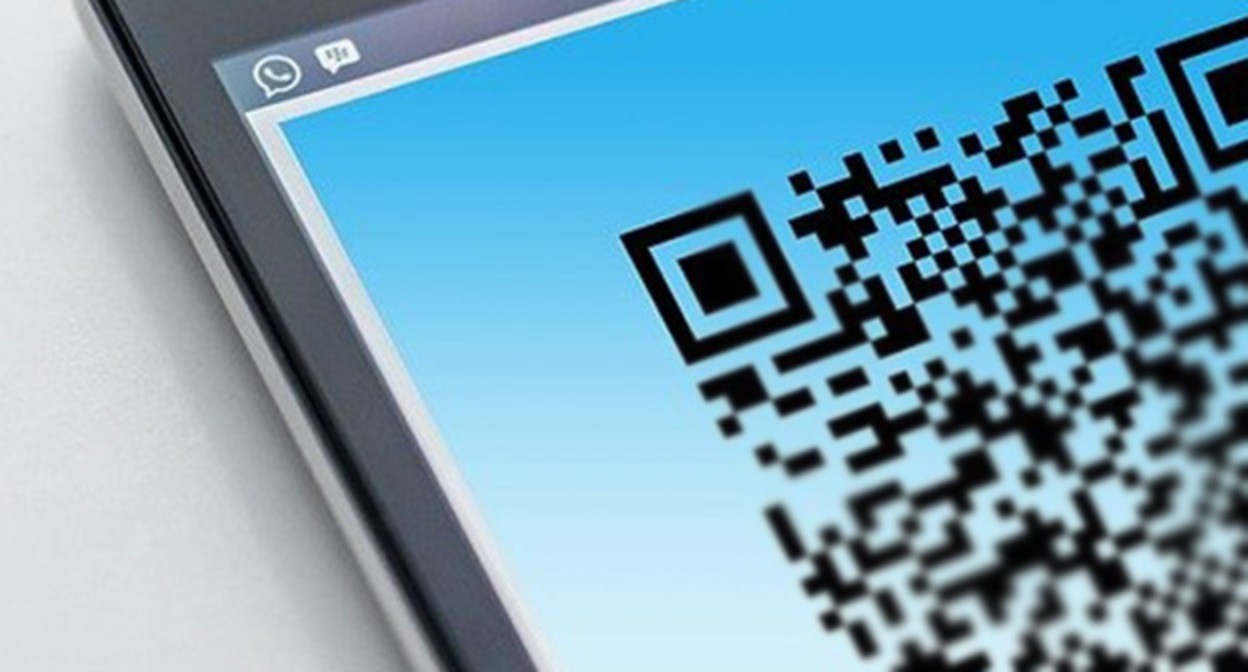 QR-код на мобильном устройстве. Фото: официальный сайт администрации Краснодарского края https://kubnews.ru/ QR-код на мобильном устройстве. Фото: официальный сайт администрации Краснодарского края https://kubnews.ru/